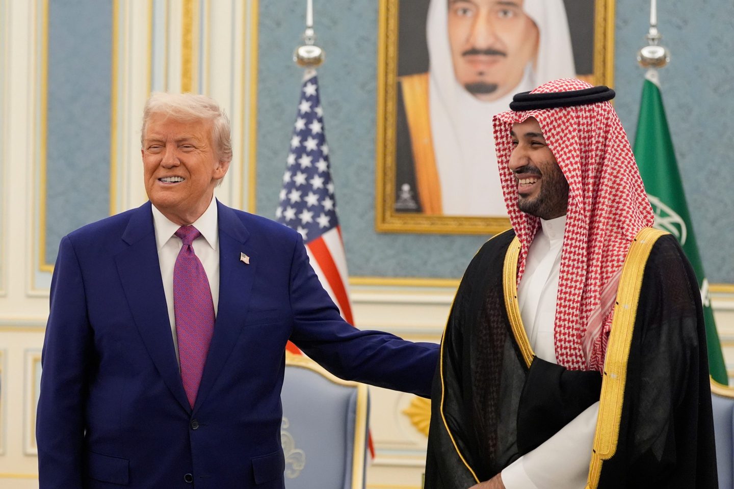 Trump, MBS