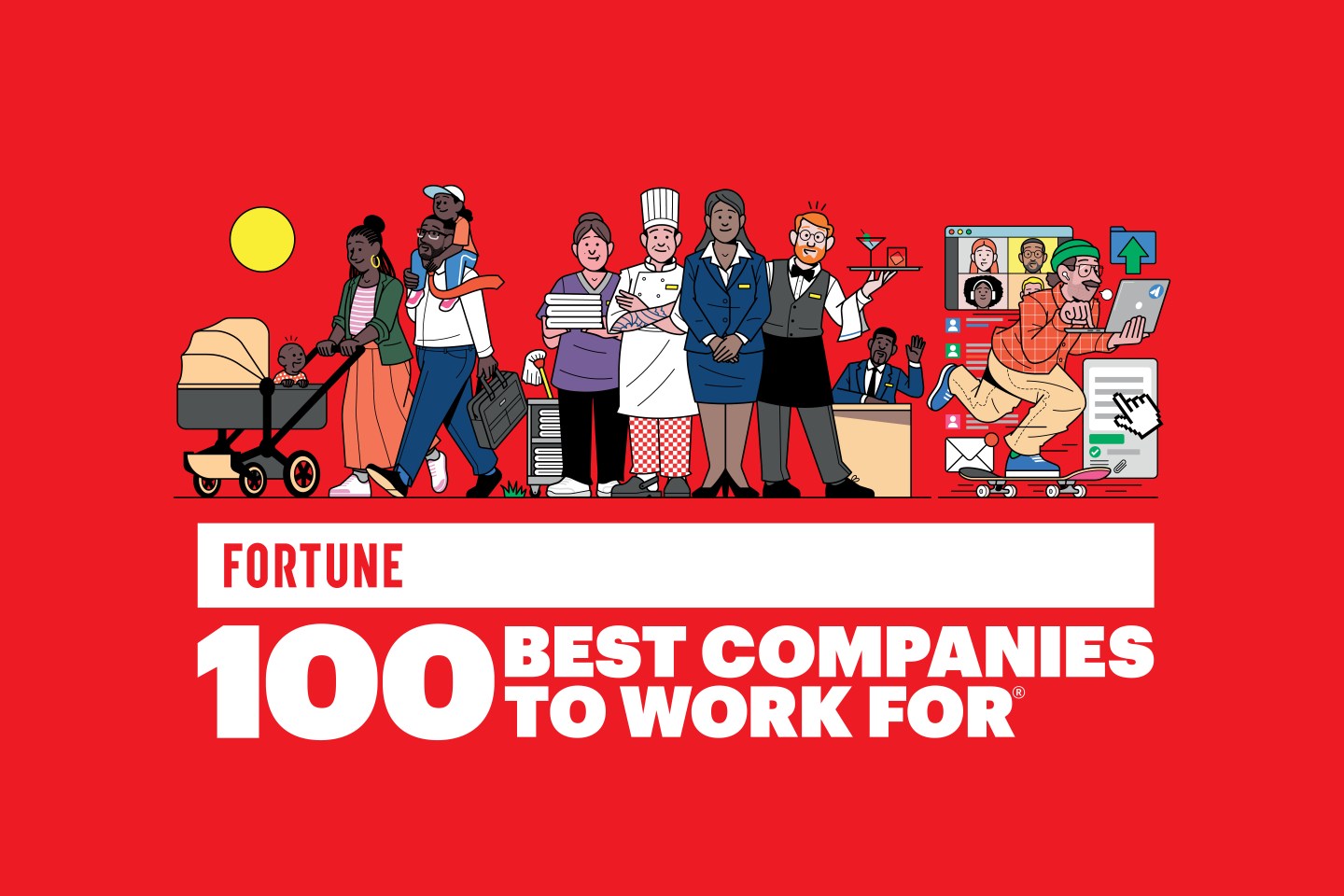 Fortune 100 Best Companies to Work For logo