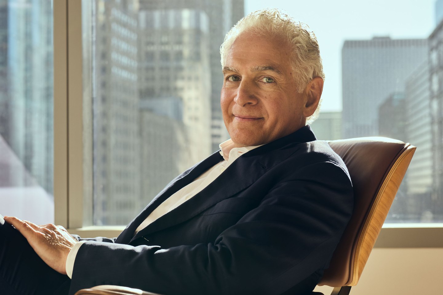 Hyatt CEO Mark Hoplamazian photographed on December 19, 2025 in Chicago.