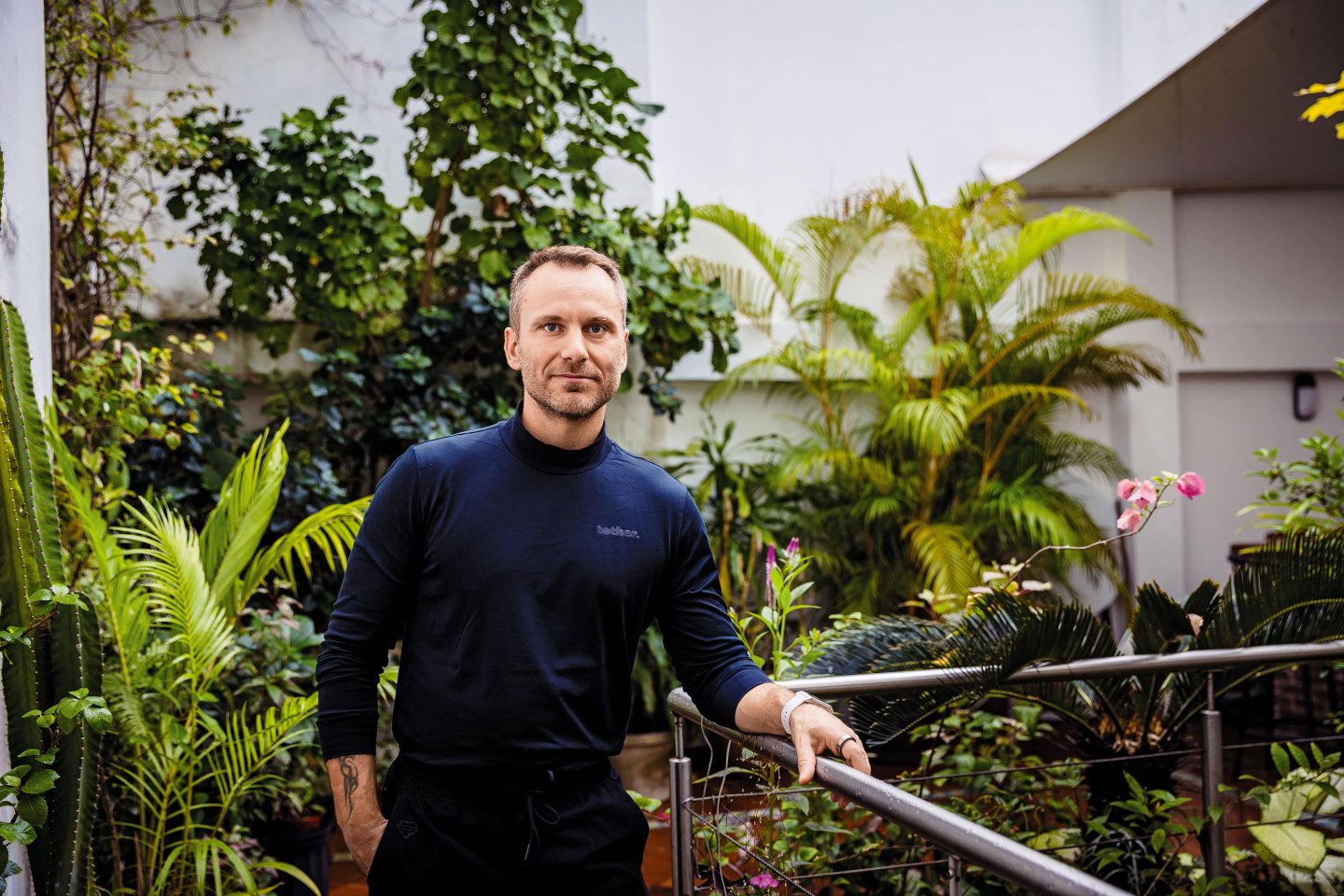 Paolo Ardoino CEO of Tether photographed in Panama on December 19, 2025