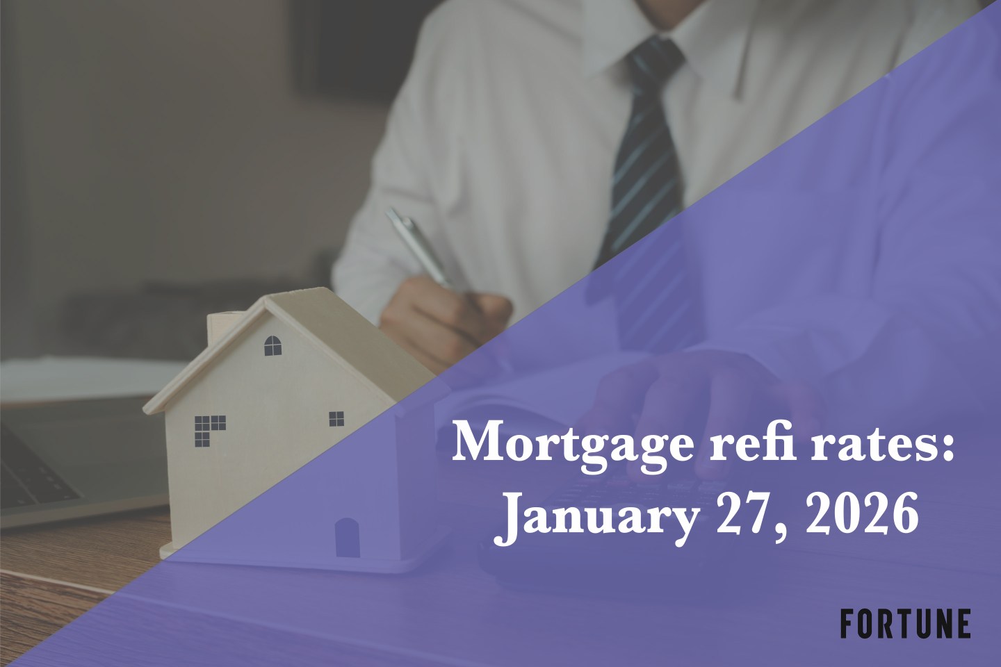 Current refi mortgage rates report for Jan. 27, 2026